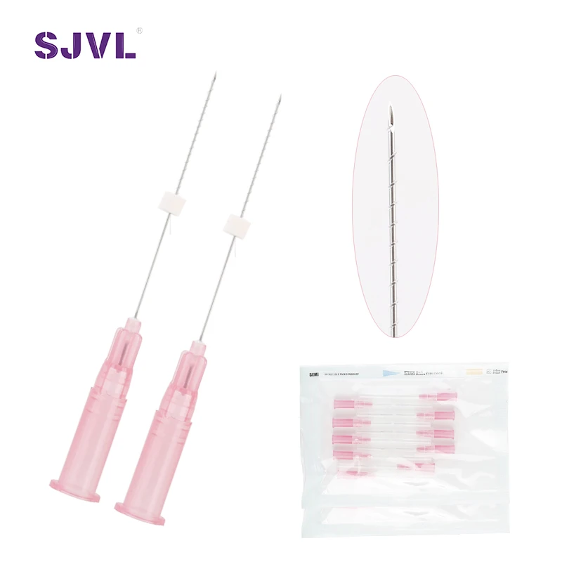 29G 50mm Sharp Absorbable Screw PCL Thread Lift Wrinkles Removal