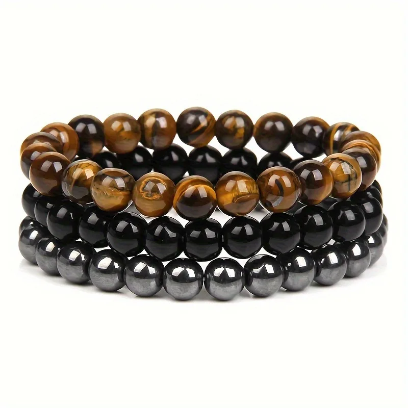 2024 Wholesale Price 8mm Natural Gemstone Stone Healing Crystal Bracelet Crystal Beads Bracelet