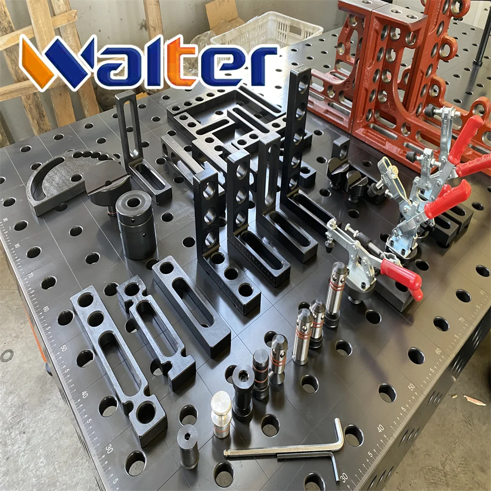 China 3D welding table accessories sets Q355 steel HT300 cast iron durable accessories jigs clamps fixtures OEM accessories