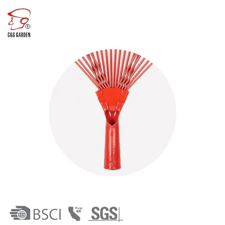  RK22-206 22 tines powder coated wire leaf claw Garden