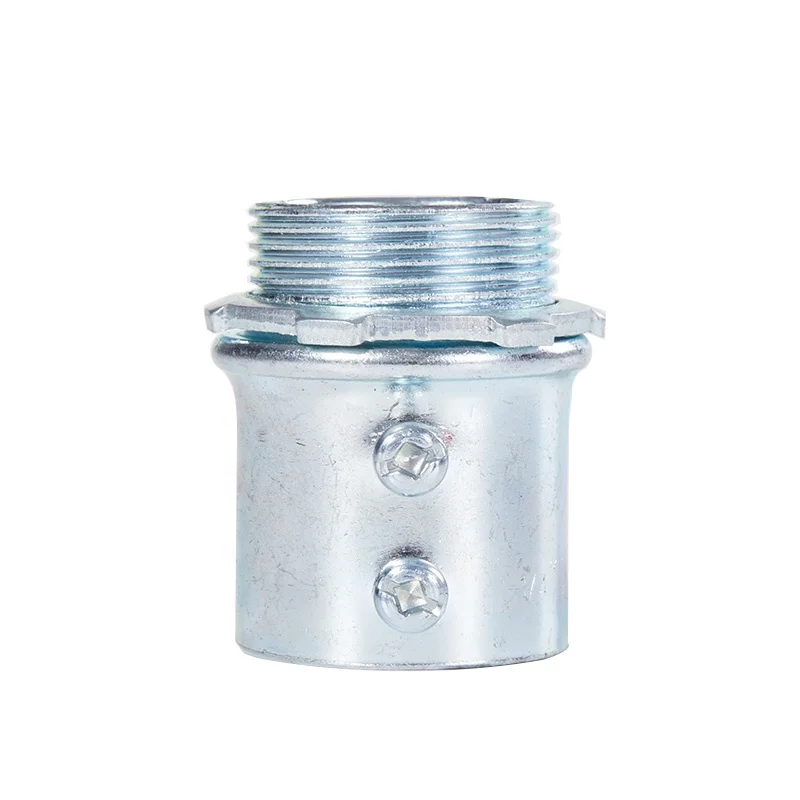 Factory Directly Supply fitting steel pipe connector EMT Connector