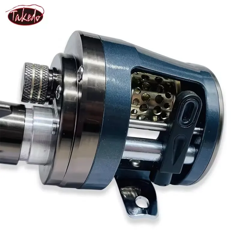 TAKEDO ST07 Baitcasting Fishing Reel 11+1B 6.2:1 Super Light Slip Bait Wheel Brake Reels  Rocker For Fishing