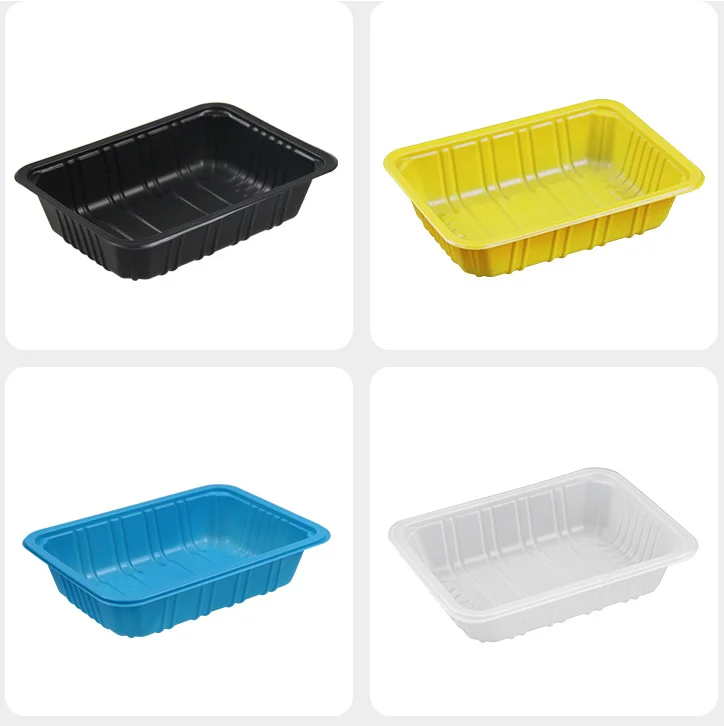  OEM/ODM microwaveable герметичные замороженные мясо/фрукты/овощи упаковка супермаркет блистер РПП/ПП пластиковые лотки для