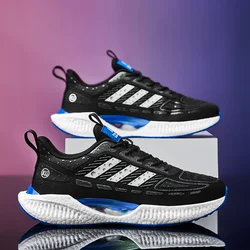 tall boxing high nick brown fashion casual wholesale non-slip outdoor fly woven outdoor fashion men sport running shoes