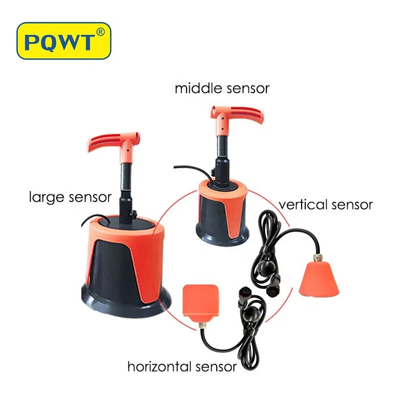 PQWT-L3000 Best Acoustic Leak Detection Water Leak Sensor for Depth 5m Plumbing Water Pipe Detection Locator Leak Detector