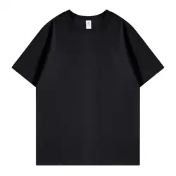 Prime Quality Custom Logo 260GSM Heavyweight Tshirts Men Tee Shirt Thick 100% Cotton Oversized Blank T Shirts Unisex