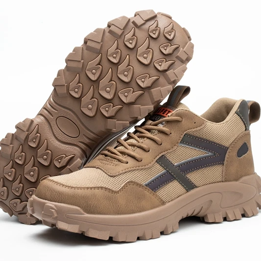 High Quality Soft Sole Summer Breathable Safety Work Men Casual Walking Style Safety Shoes For Men