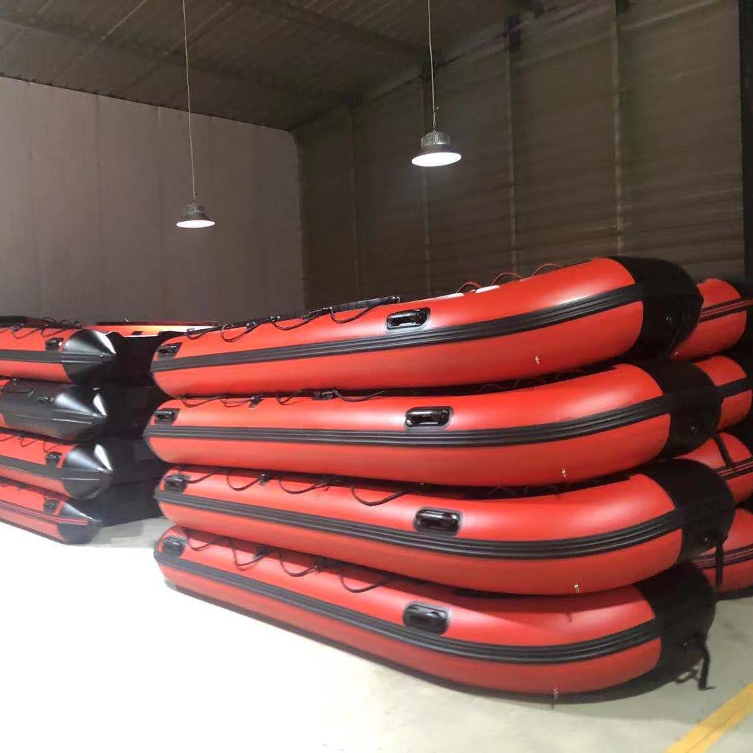 Inflatable boat  6-8 people PVC material boat Fishing kayak