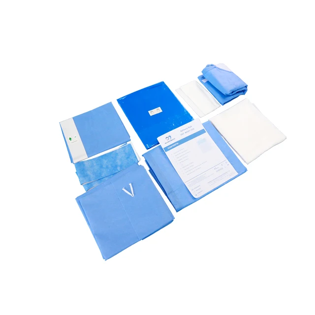 Disposable surgical ob pack Disposable surgical pack delivery pack