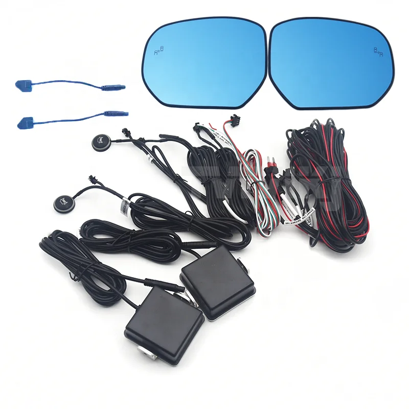 Side Rearview Mirror Blue Glass Lens blind spot assist detection system For HONDA Odyssey 2015-2020 Anti glare car mirrors BSD