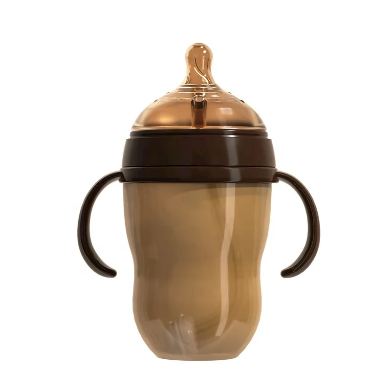 wholesale brown baby bottle neck rope travel easy drying warmer milk powder baby bottle