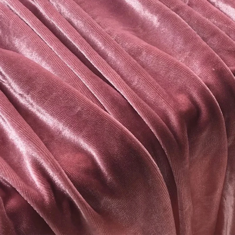 Eco Friendly Silk Velvet Fabric  20%silk 80% rayon viscose velvet Silk Fabrics for garments and home textiles