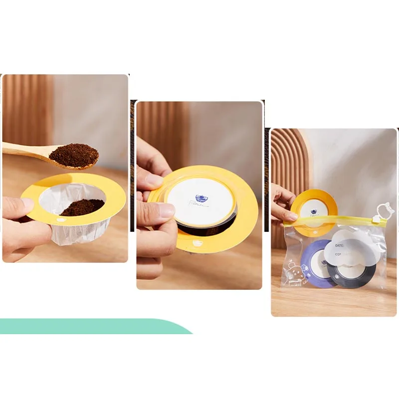 Hot Selling UFO Flying Saucer Coffee Filter Paper Eco-Friendly Drip Coffee Filter Bag