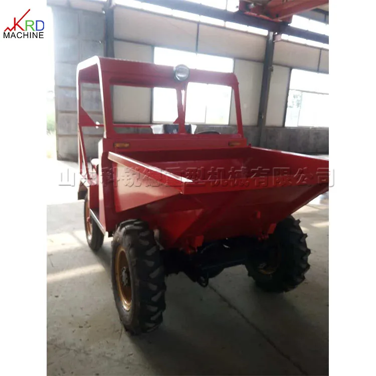 Engineering diesel Dump Truck 0.5 Cubic Meters Four Wheeled Dump Truck Sand and Earth Transport Trucks