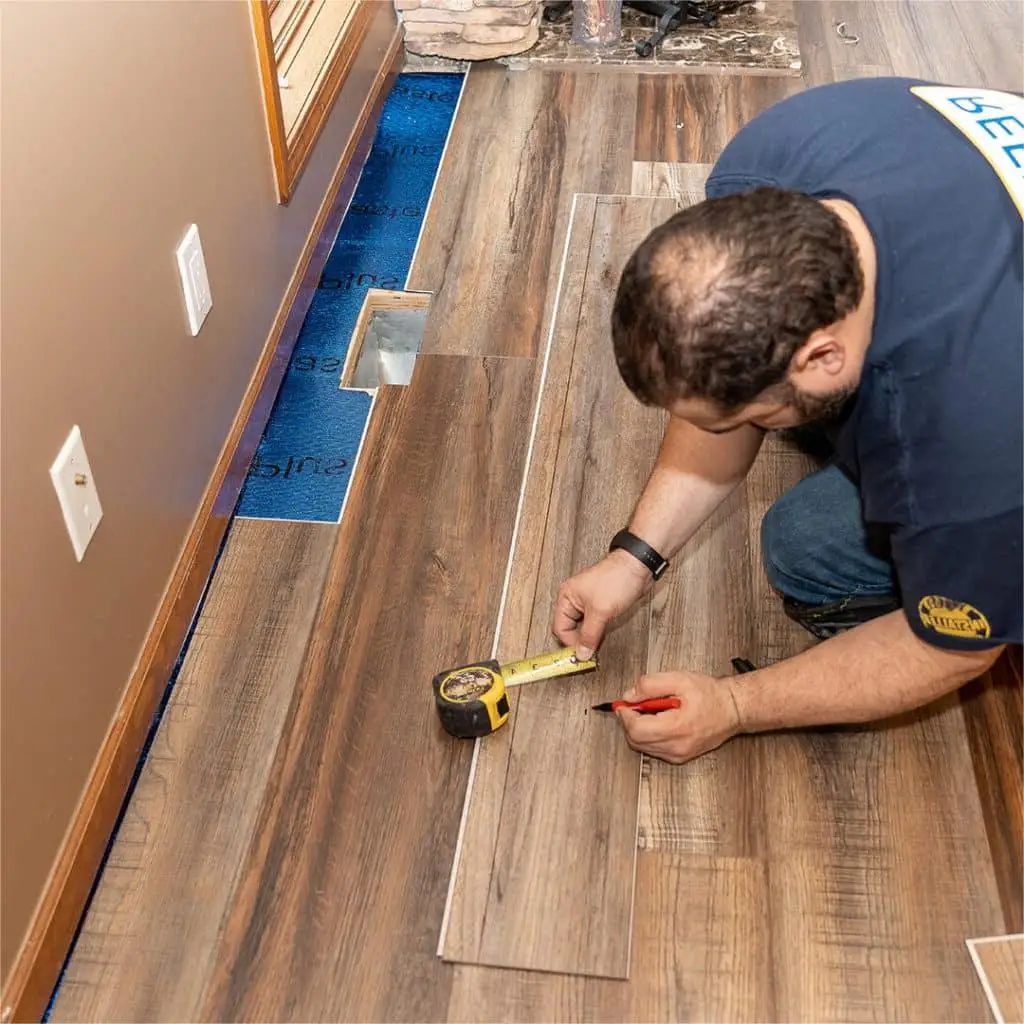 Easy Install Composite Plastic Wooden Grain Protective Interlocking SPC Vinyl Rigid Core PVC Flooring Vinyl Flooring Plank Tiles