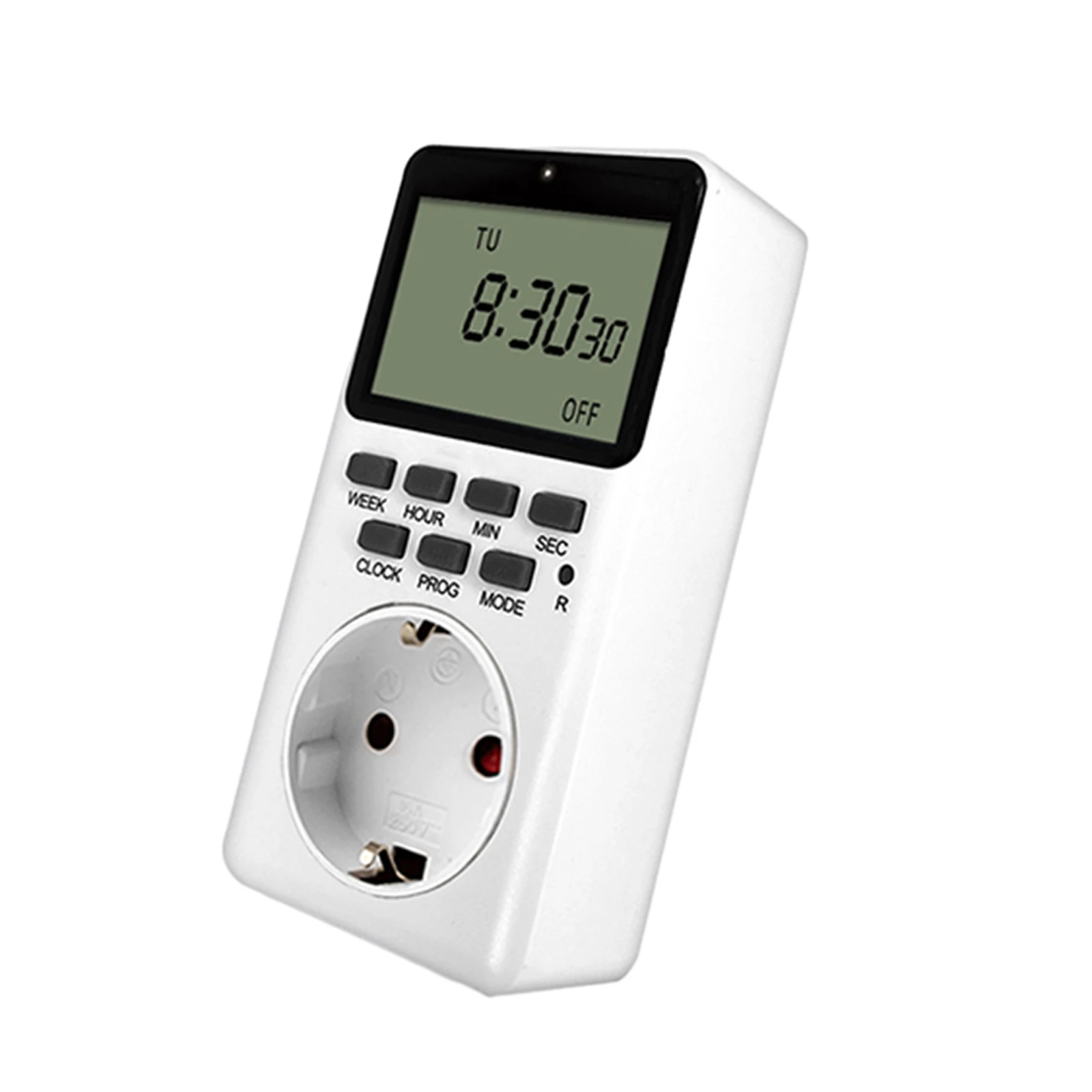 Hot Selling Portable Smart Socket For Home Decor Touch Button Multifunction Electronic Digital Timer Plug