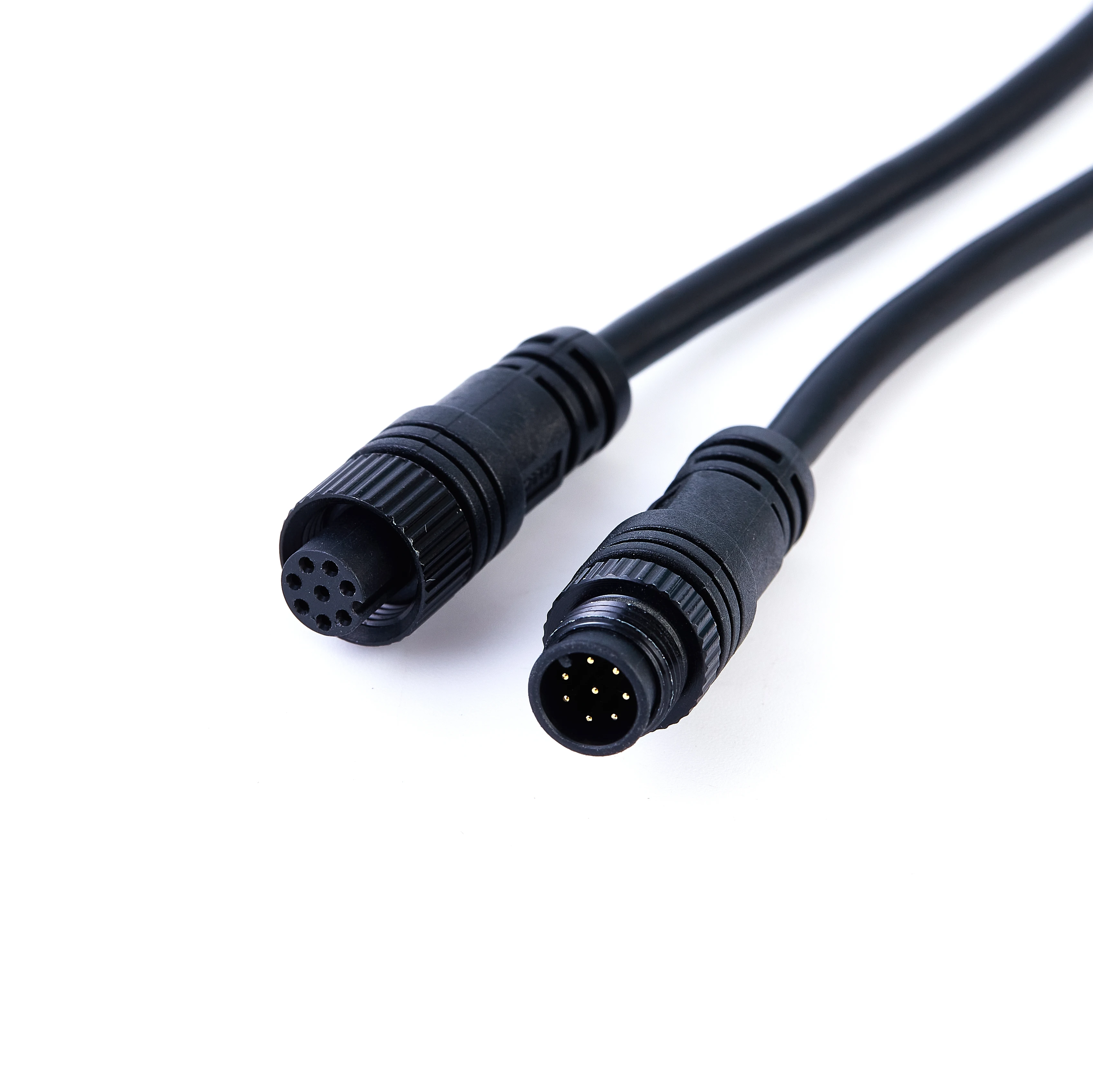 OEM waterproof Cable for Electric M12 Wire Connector 2 3 4 Pin Electric 20AWG Wire Connector Cable for car