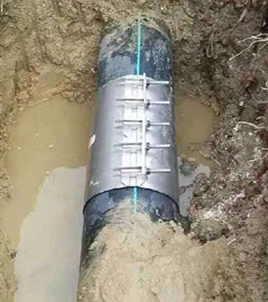 Соединение трубного зажима гибкое соединение без сварки труб Hdpe для