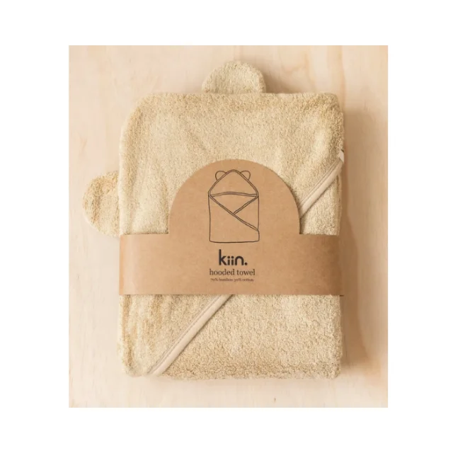 Wholesale High Quality Bamboo Fiber Washcloth Bath Baby Towels Hooded Baby Bath Towel