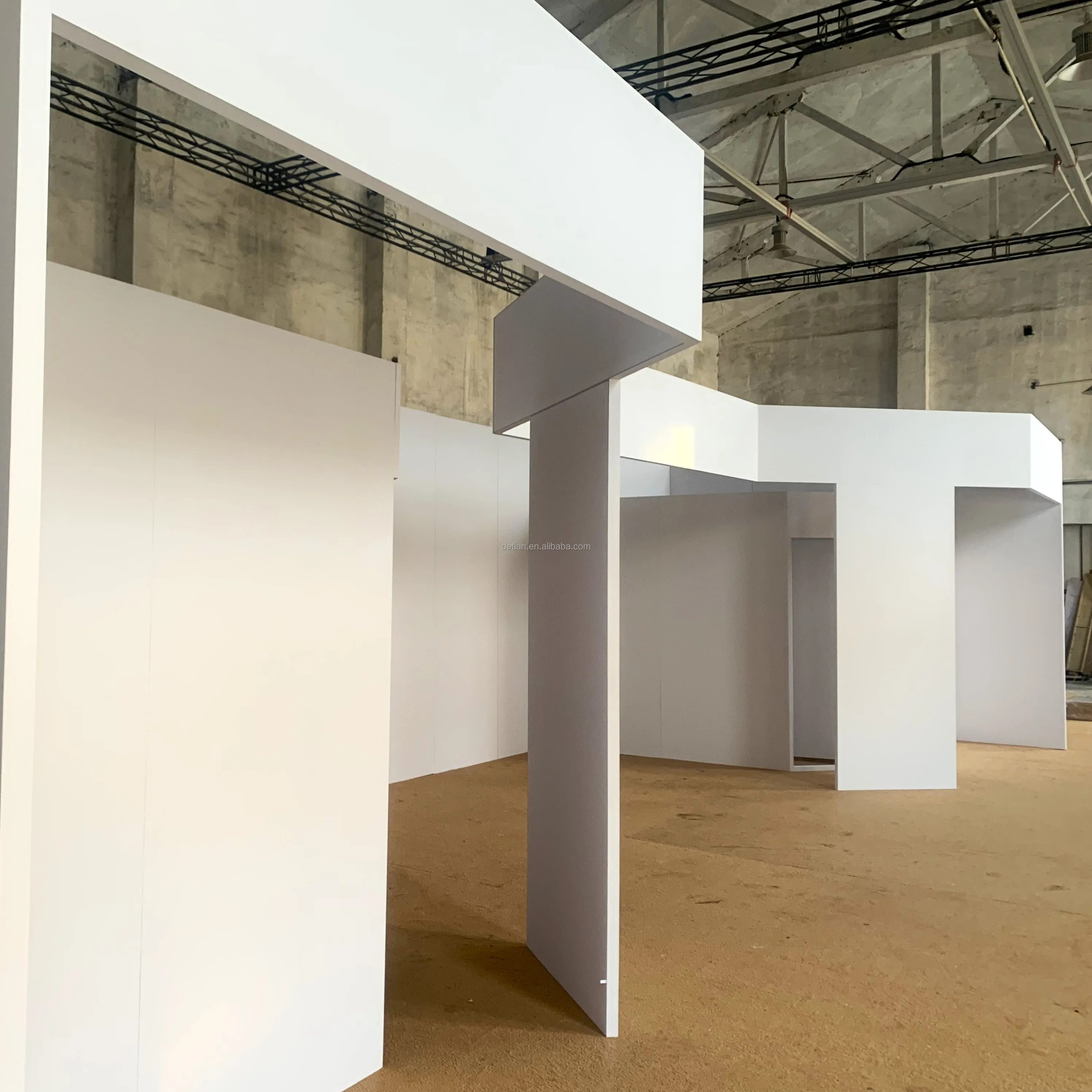Detian Offer Luminous Exhibition Stand Exhibition Booth Wall Trade Show Booth Stand 20 by 30 and 20 by 20