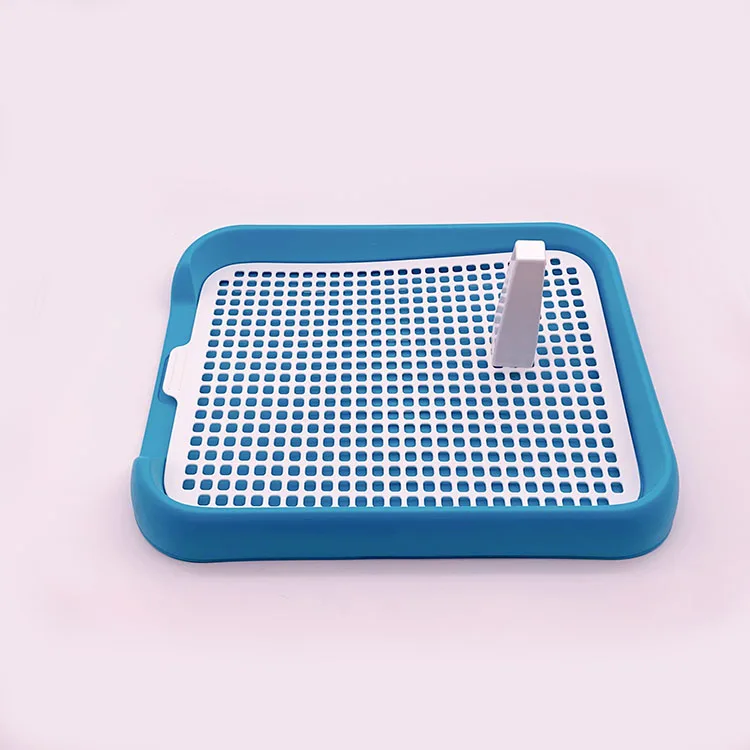 Factory Wholesale Small Dog Anti-Splash Urine Basin Flushed Plastic Dog Toilet New Sustainable Puppy Training Patch Potty