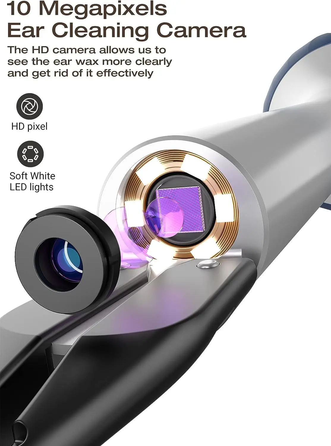 Note 5 Pro Ear Wax Removal Tool Ear Cleaner With Camera Wifi Pick Endoscope Gift