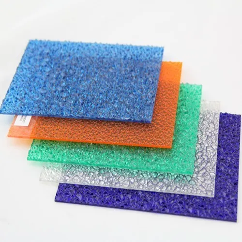 Factory Price Colored Pc Panel Embossed Polycarbonate Sheet