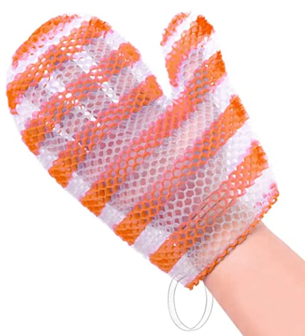Amazon Best Seller Honeycomb Bath Mitt TPU Shower Sponge Quick Dry Cleansing Exfoliator Face Skin