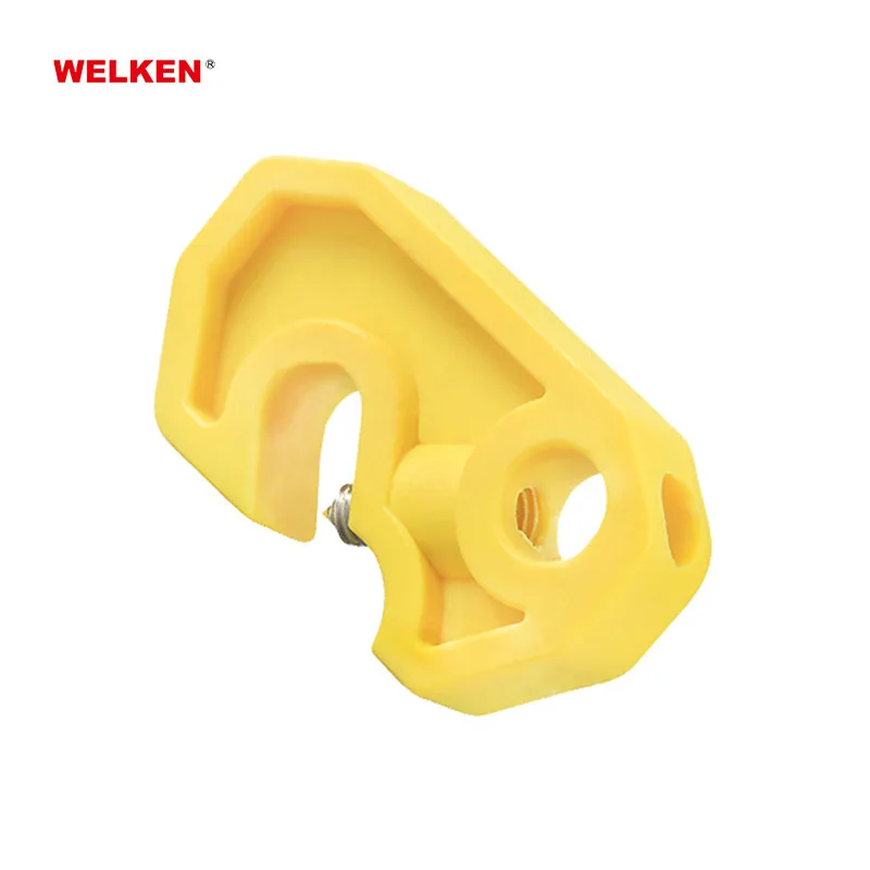 High quality and security Custom size Plastic Emergency Stop Lockout Large Universal Valve Lockout