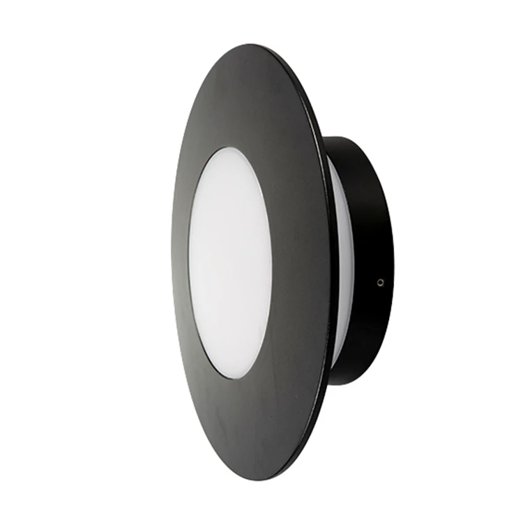 12w led PC Diffuser Round Decorative external lights china Garden Outdoor Wall Lights Modern outdoor lighting garden