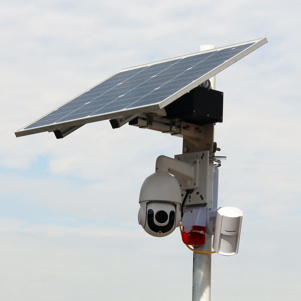 Professional 1080P star light sensor 18X optical zoom ptz outdoor  PIR wifi gsm solar camera 4g solar cctv camera