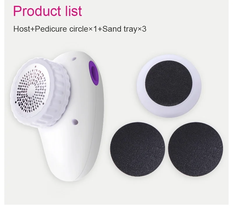 CNAIER AE-835C Perfect Pedi Spa electric callous remover foot care callous remover