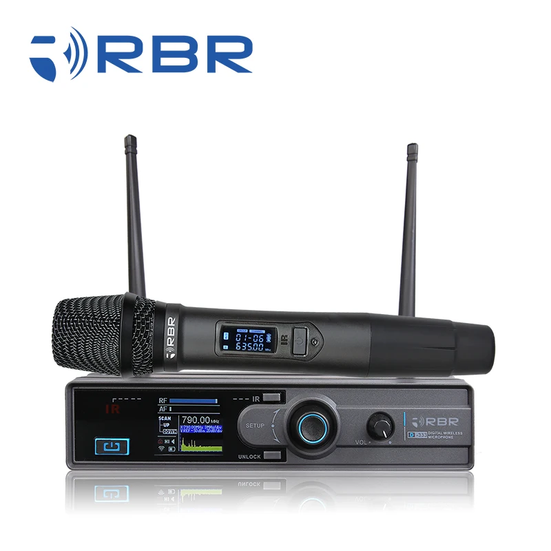 High quality D333 digital uhf wireless microphone