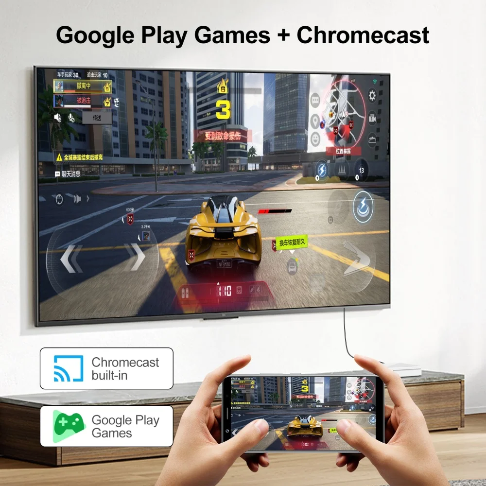 H96 Max H313 ATV 2GB 16GB WiFi 6 Andriod 14 Iptv 4K Smart Converter Android TV Box with BT Voice Remote