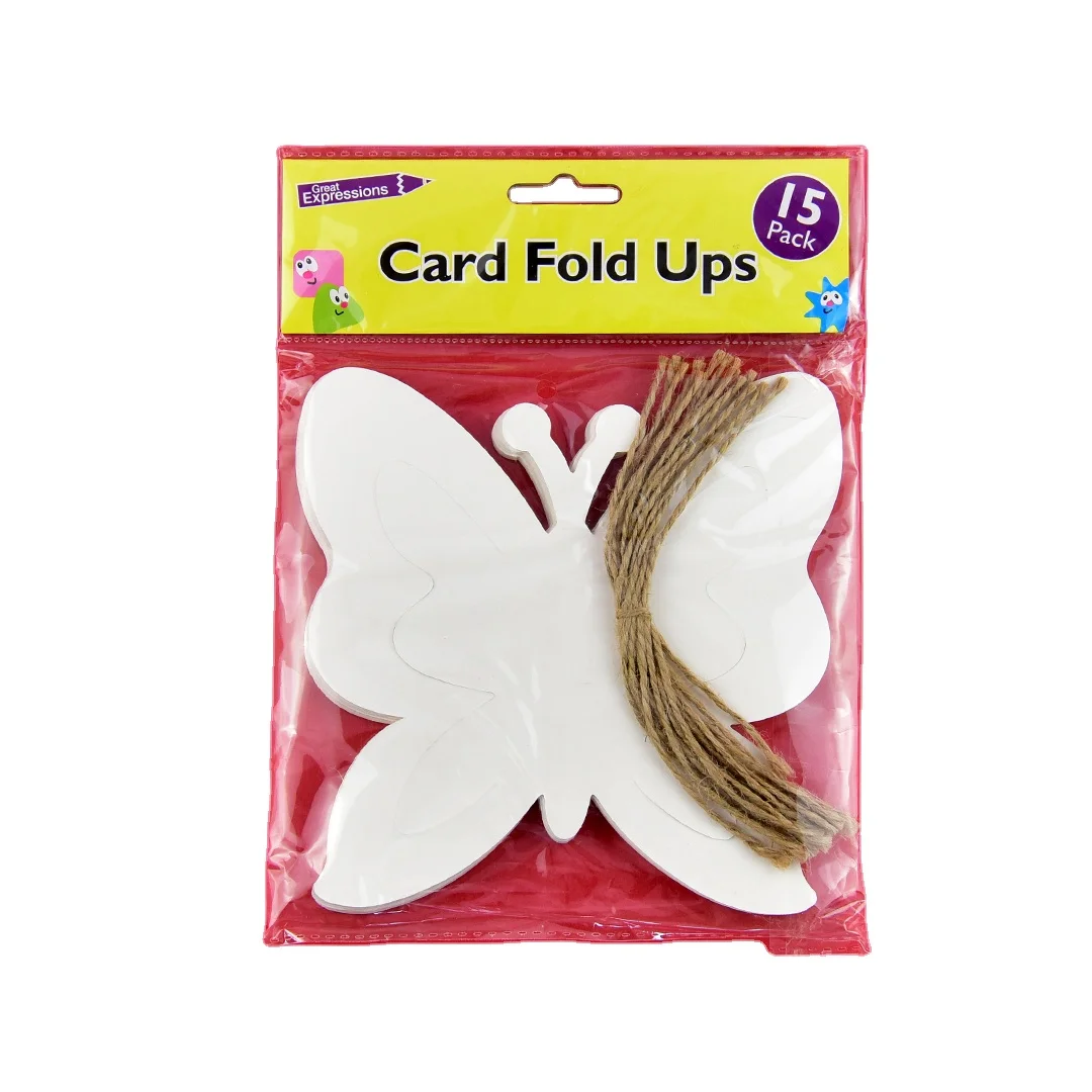 Wholesale Customized Good Quality White Paper Butterfly Origami