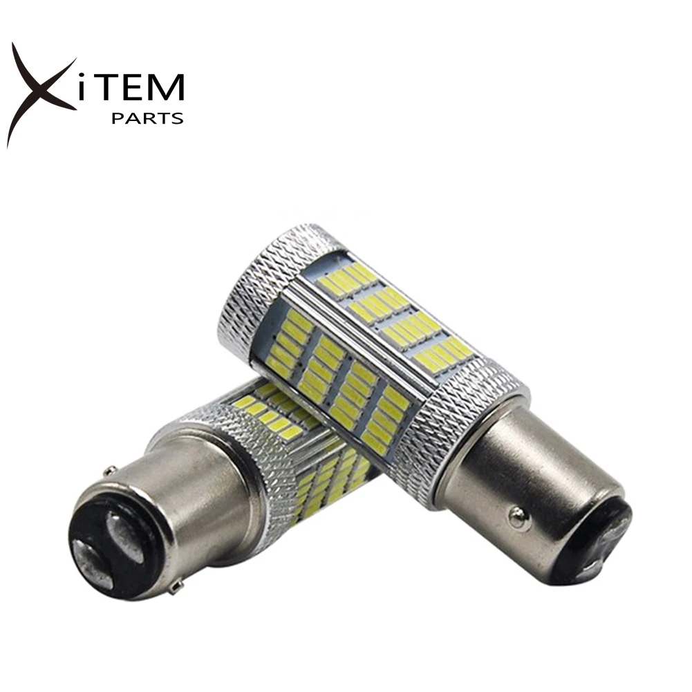 Светодиодные противотуманные фары 4014 92smd H7 H11 HB3 HB4 светодиодные лампы для автомобиля стоп-сигналы 1156 1157 7443 7440