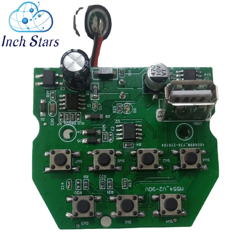 Hot sale pcb circuit board with voice recorder playback and USB Loud speaker pcba