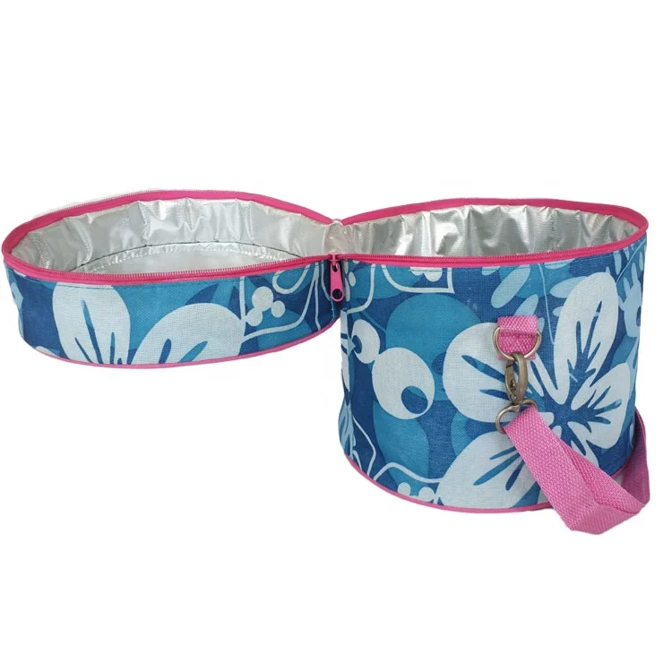 promotion  Customized logo high quality  600D reusable  polyester insulated  lunch cooler bag for picnic