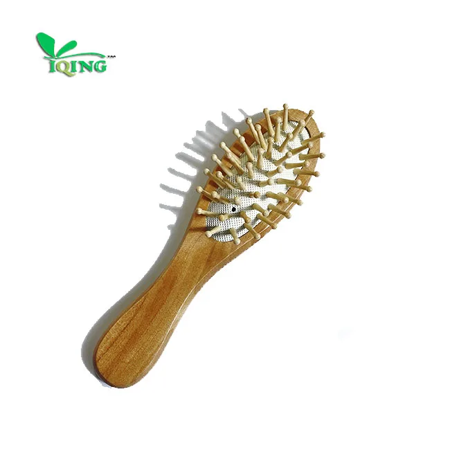 Natural bamboo and wood materials pocket size, portable travel, environmental protection and health wooden hair bamboo comb