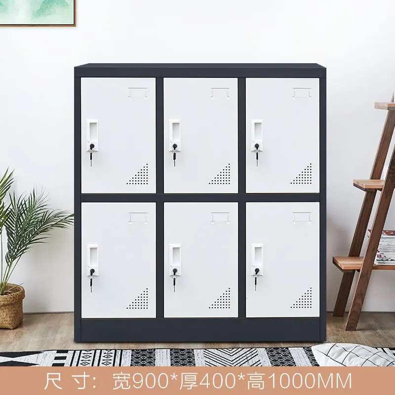 Classroom safe storage cabinet staff steel locker colourful mini lockers