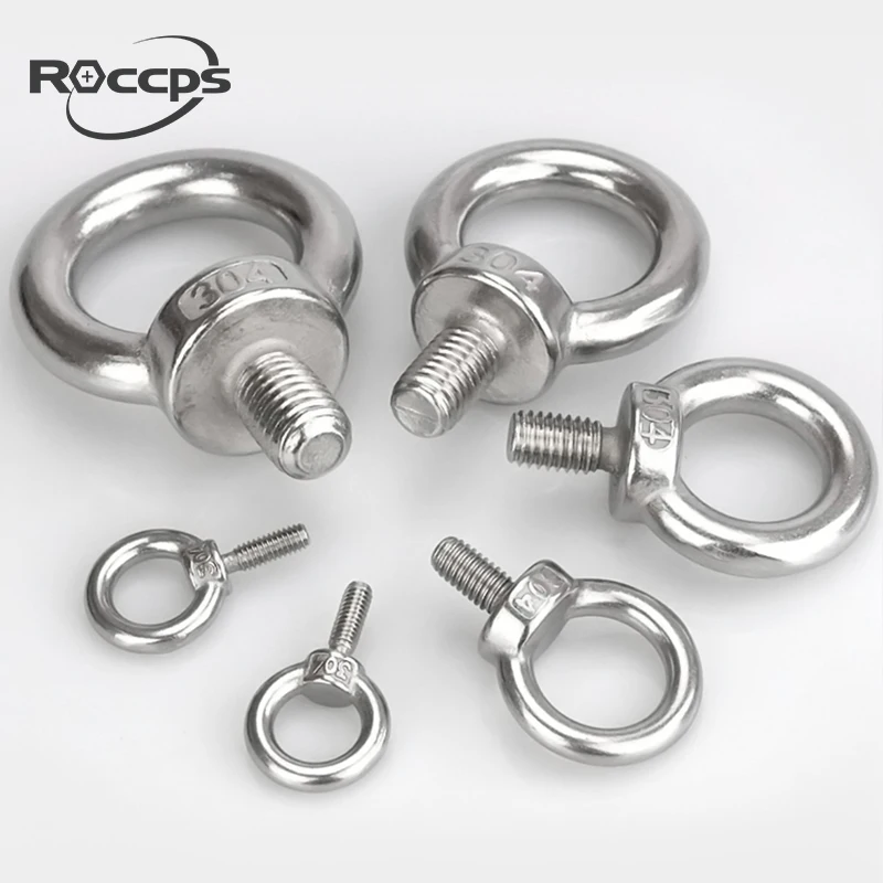 Stainless steel din580 eye bolt M8