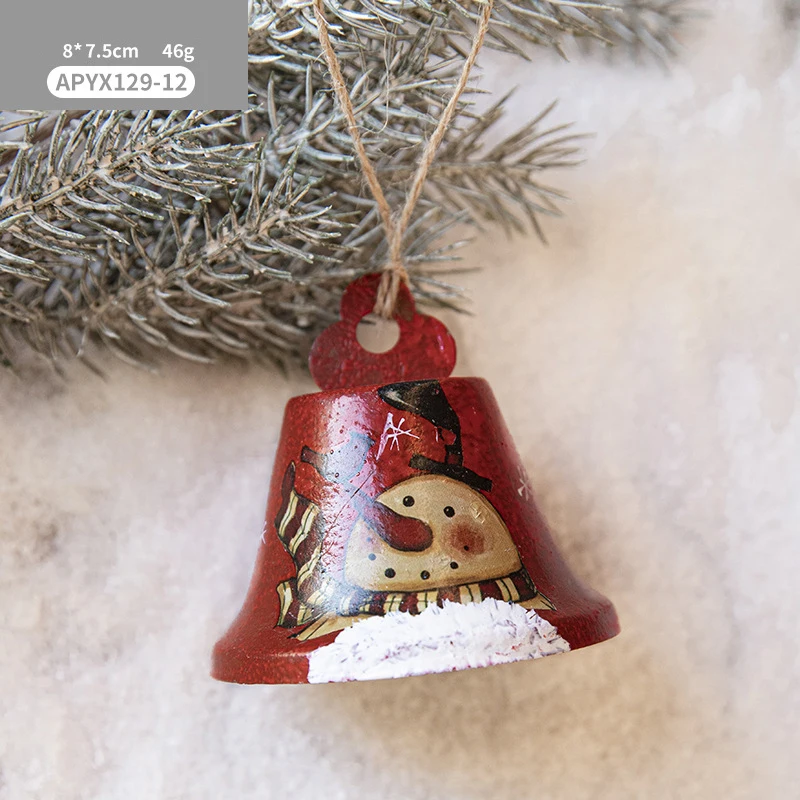New Arrival Christmas Supplies Hanging Ornament Christmas Bells Hanging Tree Christmas