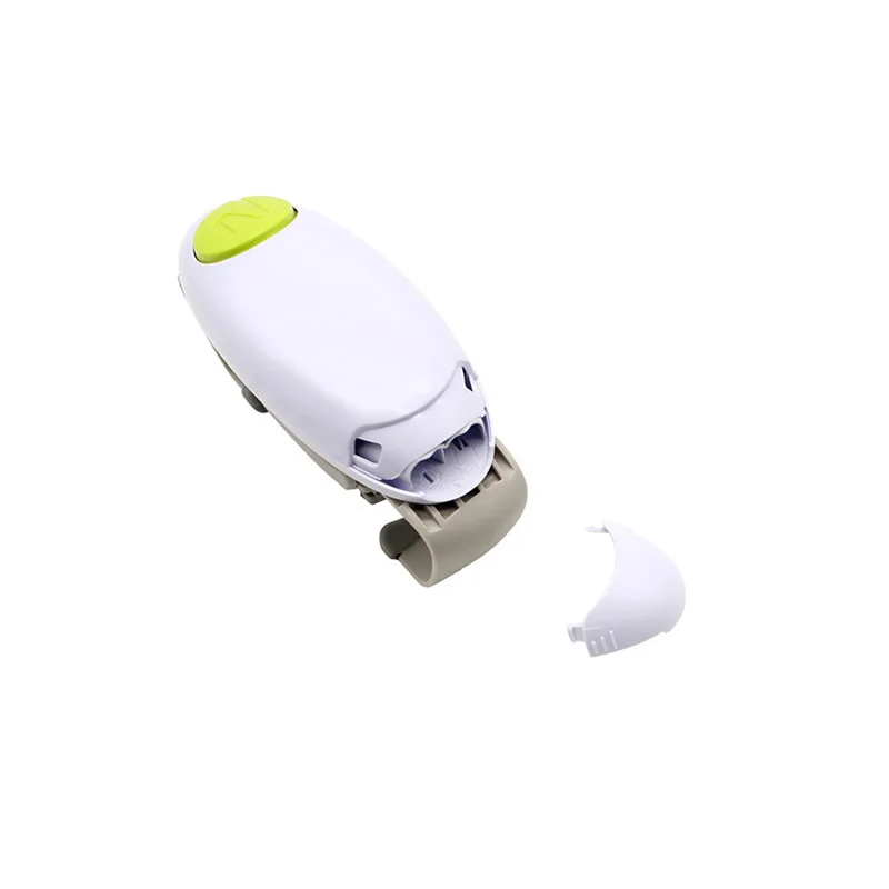 Electric Can Opener Smooth Edge Practical Automatic Jar Bottle Openers Home Kitchen Battery Operated Handheld Tin Can 0pener