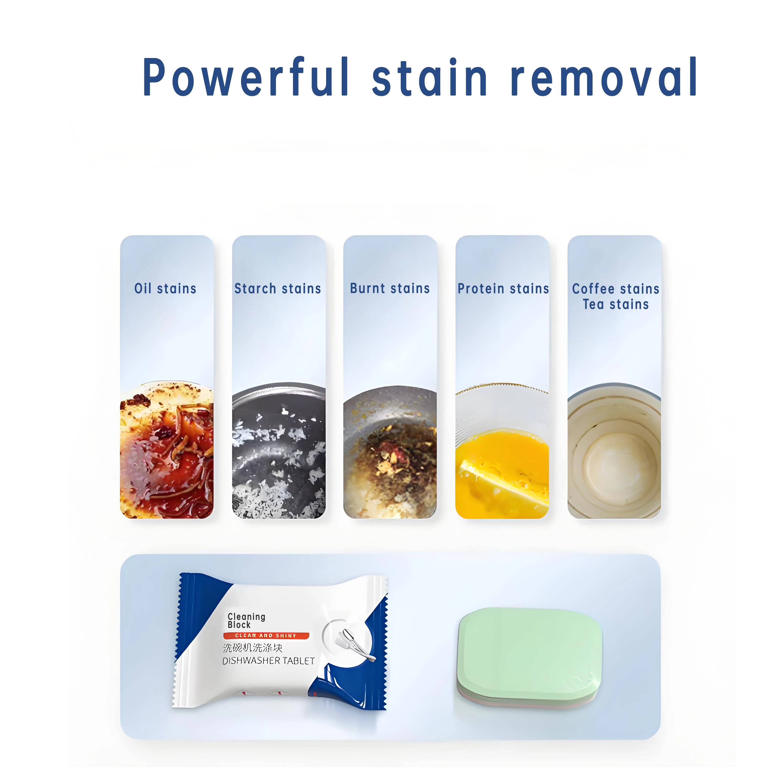 Phosphate free 3 in 1 Effective Dishwasher Detergent Cleaning Tablets 20g  Cheap Dishwasher Tablets