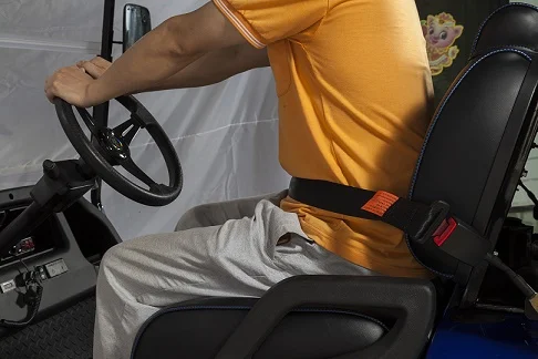 DC motor big 4 wheel golf carts with 30 degree climbing ability