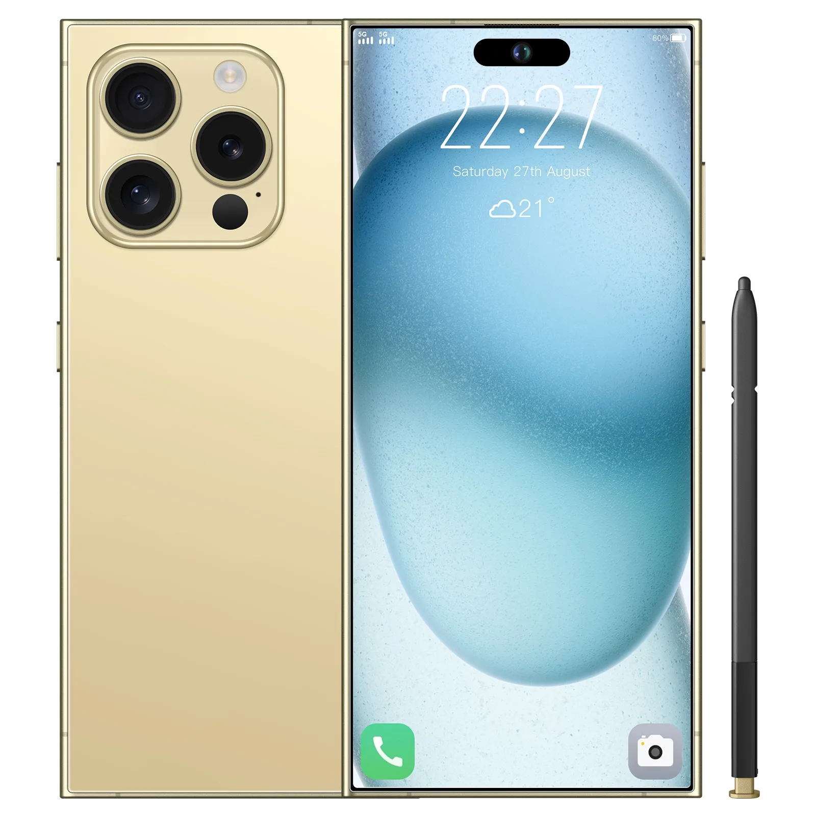 2024 горячий смартфон i15 Ultra 5G 16 + 1 ТБ