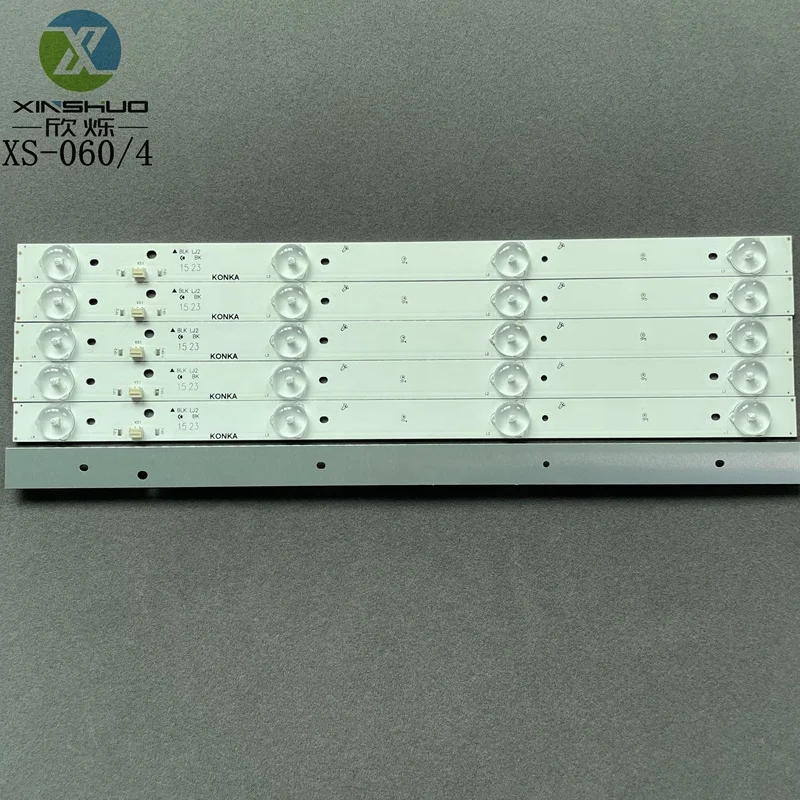 Dropship Suppliers 40inch 3V Tiras De LED for KONKA 40S2550EV 40L2400 40L5400 40L1500 336MM 4 Lamp Backlight for TV Repair