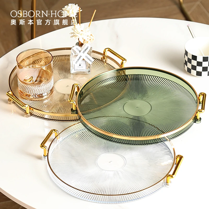 OSBORN Storage Table Perfume Vanity Home Decor Acrylic Serving Decorative Serving Tray