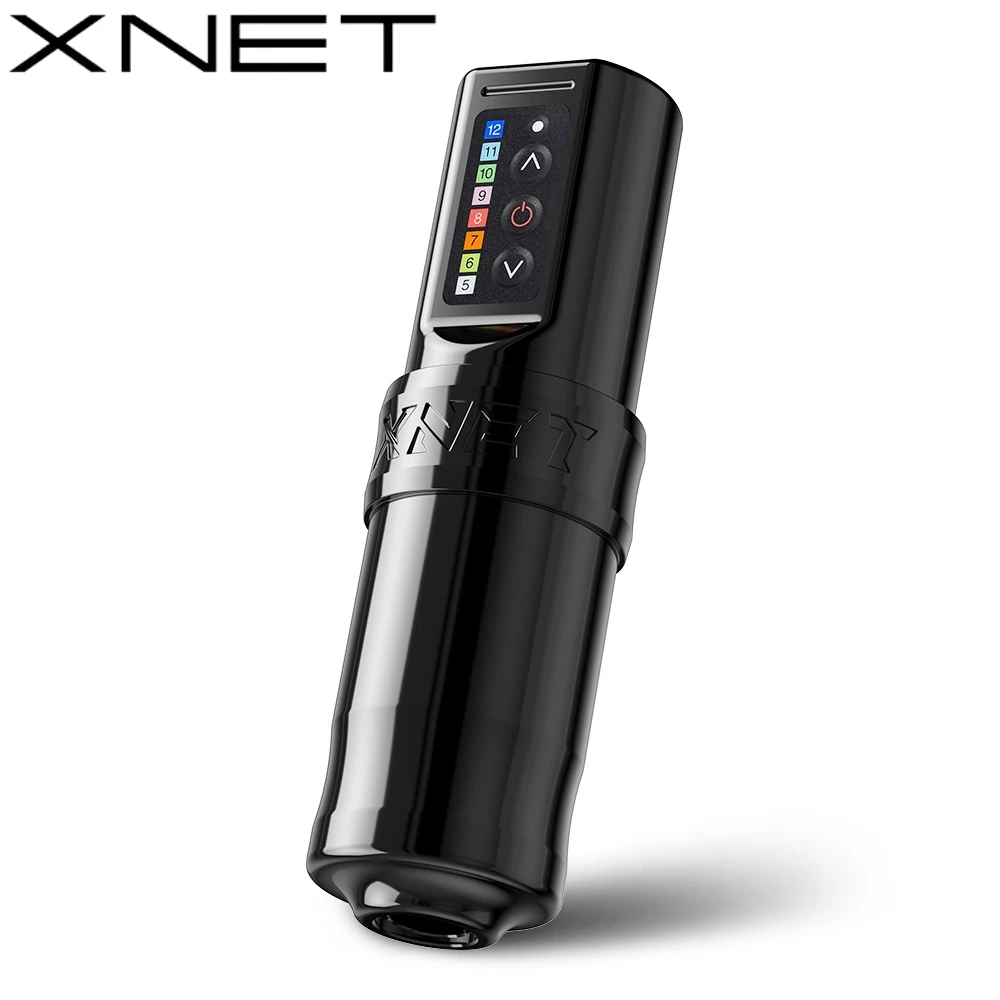 XNET F L U X Powerful Coreless Motor 4mm Stroke Professional Wireless Tattoo Machine Pen for Tattoo Artist Body Art