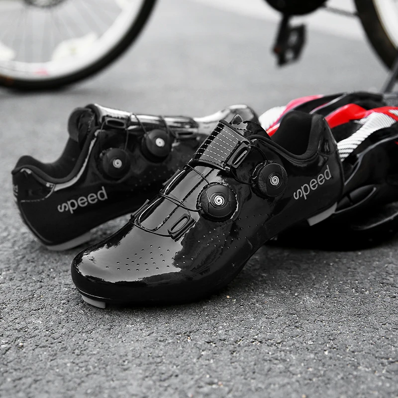 
Custom Made Road Cycling Shoes Men Road Bike Shoes Ultralight Bicycle Sneakers Self-Locking Professional Breathable 